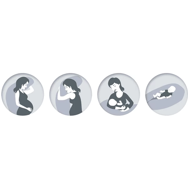 THERALINE Voedingskussen Comfort Incl. Hoes Grote Sterren - Grijs 4 THERALINE Voedingskussen Comfort Incl. Hoes Grote Sterren - Grijs - Afbeelding 4