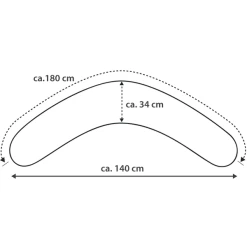 THERALINE Voedingskussen Comfort Incl. Hoes Grote Sterren - Grijs 9 THERALINE Voedingskussen Comfort Incl. Hoes Grote Sterren - Grijs -Babyverzorging Deals theraline voedingskussen comfort incl hoes grote sterren grijs a254271 4