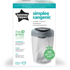 Tommee Tippee Luieremmer Sangenic Simple E Incl. 6 Cassettes Wit/grijs 8 Tommee Tippee Luieremmer Sangenic Simple E Incl. 6 Cassettes Wit/grijs -Babyverzorging Deals tommee tippee luieremmer sangenic simple e incl 6 cassettes wit grijs a306078 3