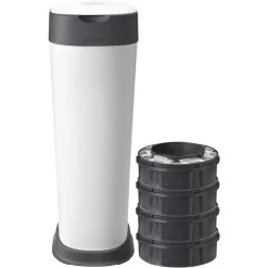 Tommee Tippee Luieremmer Twist & Click Sangenic XL, Incl. Vier Cassettes Met Antibacteriële Green Folie Van Duurzame Herkomst, In Wit