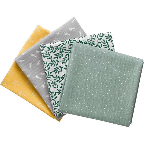 VULLI Sophie La Girafe® Kleurrijke Boerendoekjes / Swaddles Set Van 3 VULLI Sophie La Girafe® Kleurrijke Boerendoekjes / Swaddles Set Van - Afbeelding 3