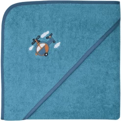 WÖRNER SÜDFROTTIER Badhanddoek Met Capuchon Helicopter