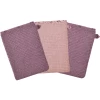 WÖRNER SÜDFROTTIER Roze Washandje 3 Pack