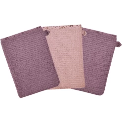 WÖRNER SÜDFROTTIER Roze Washandje 3 Pack -Babyverzorging Deals woerner suedfrottier roze washandje 3 pack a303281 2