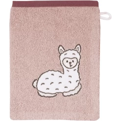WÖRNER SÜDFROTTIER Set Badhanddoek En Washandje Met Kap Lama Roze 80 X 80 Cm -Babyverzorging Deals woerner suedfrottier set badhanddoek en washandje met kap lama roze 80 x 80 cm a303294 3