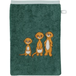 WÖRNER SÜDFROTTIER Set Van Washandje + Badcape Stokstaartje Dennenhout -Babyverzorging Deals woerner suedfrottier set van washandje badcape stokstaartje dennenhout a384762 3