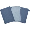 WÖRNER SÜDFROTTIER Washandje Blauw 3 Pack